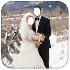 Wedding Love Photo Suit Frames icono
