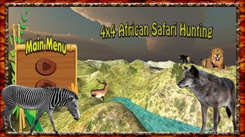 Poster 4X4 Jungle Safari Hunting