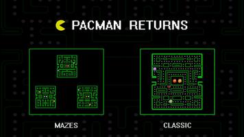 Packman Returns - Classic Pac man Pop Affiche