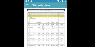 QEH Lab Handbook تصوير الشاشة 3