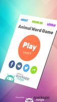 Animal Word Game capture d'écran 1