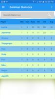 Cricket Score Sheet capture d'écran 3