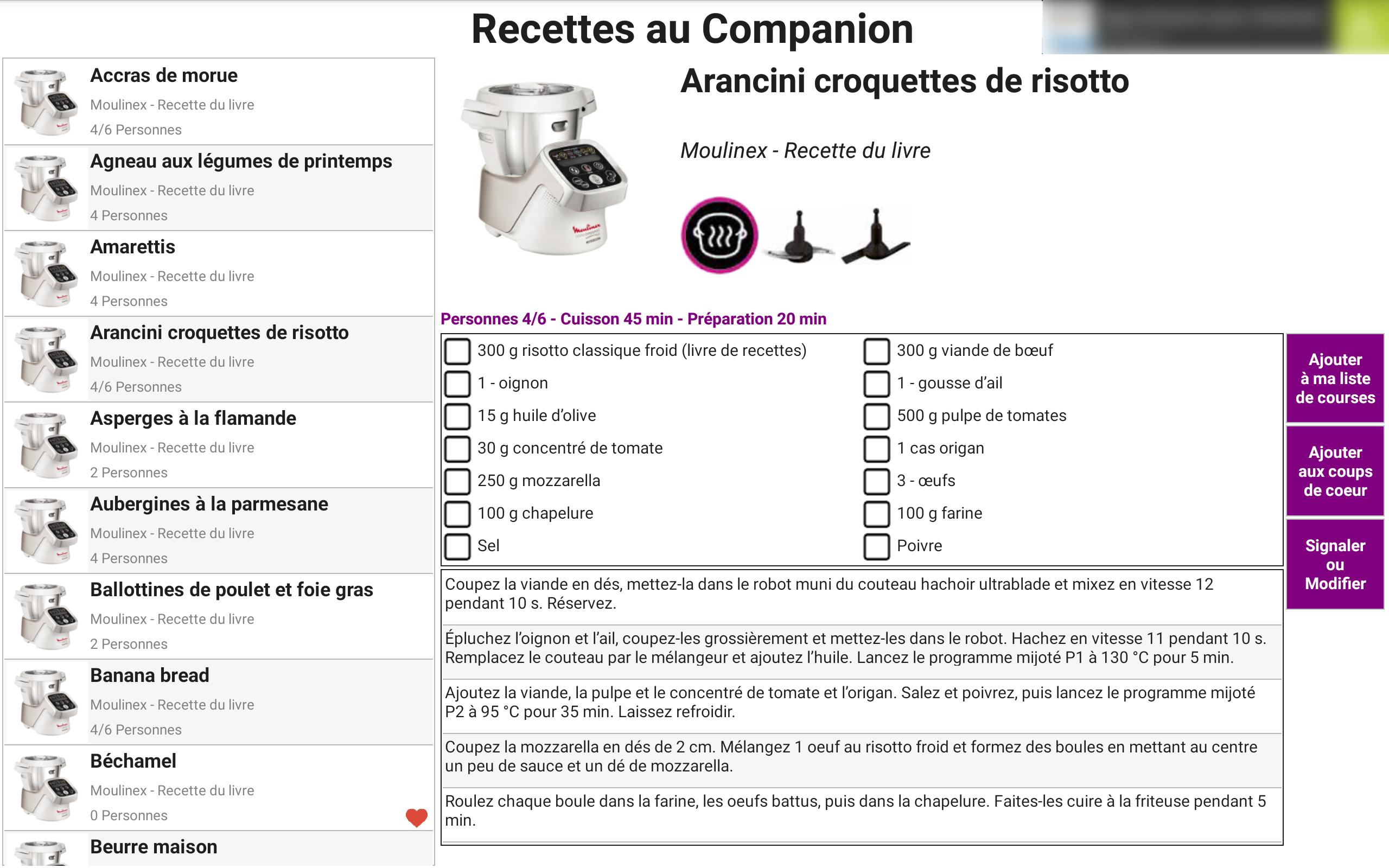 Recettes Companion For Android Apk Download