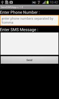 Send SMS app تصوير الشاشة 1