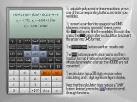 Full Scientific Calculator capture d'écran 1