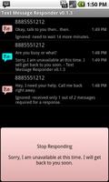 Text Message Responder ภาพหน้าจอ 1