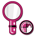 鏡 フォト クイック拡大