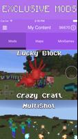 Crazy Craft for Minecraft PE Poster