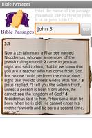 Bible Passages Affiche