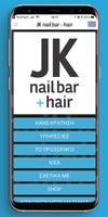 JK nailbar + hair plakat