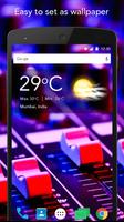 Live HD Audio Glow Wallpaper پوسٹر