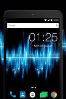 Live HD Audio Glow Wallpaper स्क्रीनशॉट 1
