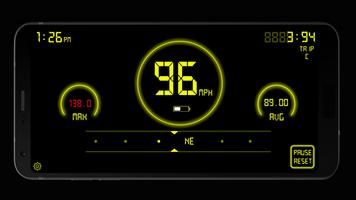 Digital Speedometer capture d'écran 3