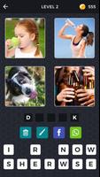 Word Guessing Game: 4 pictures 1 word screenshot 1