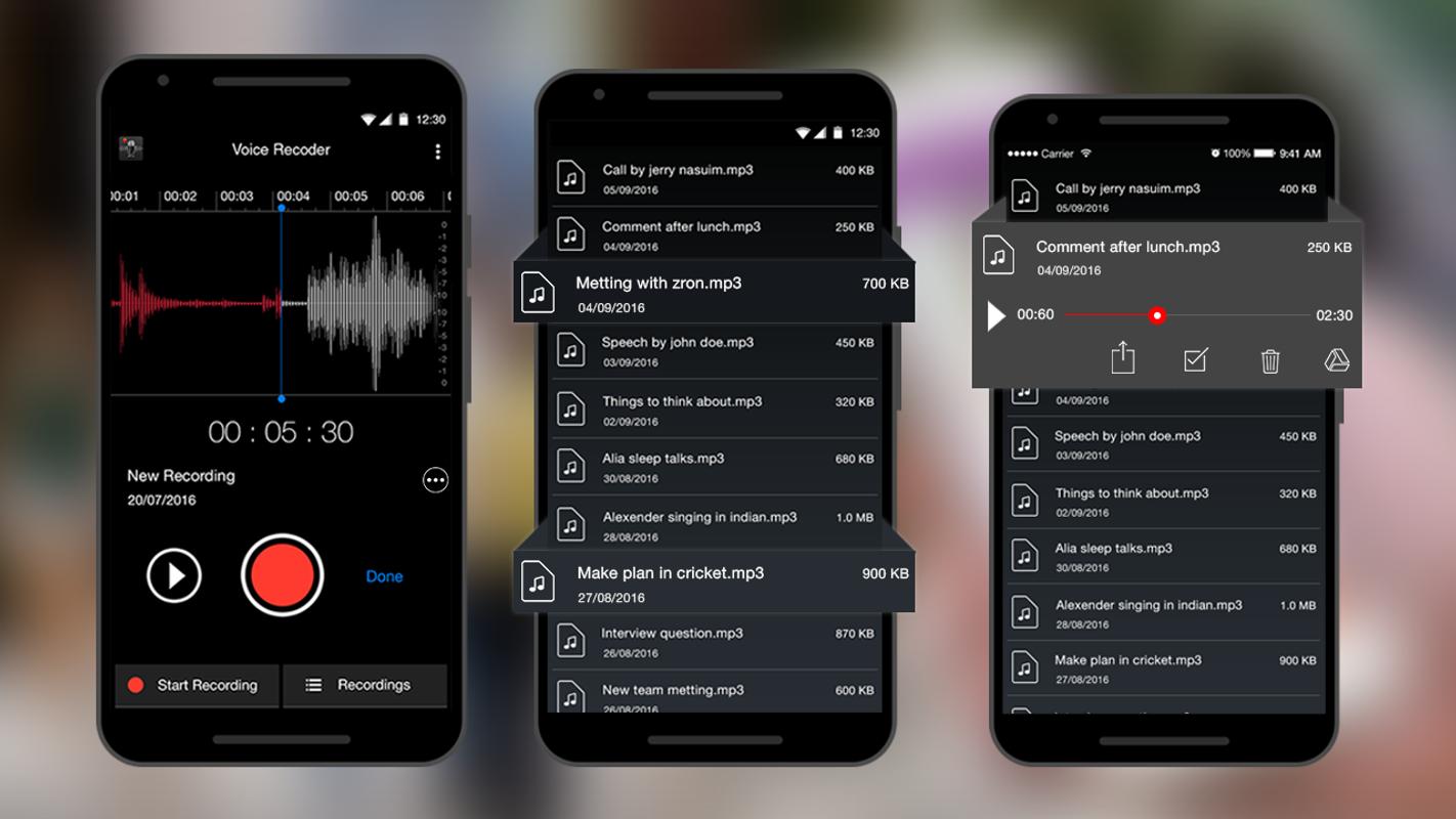 Voice Recorder Download Descarga APK - Gratis Música y audio Aplicación