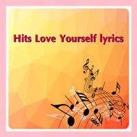 Hits Love Yourself lyrics Plakat