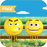 happy meh emoji adventure