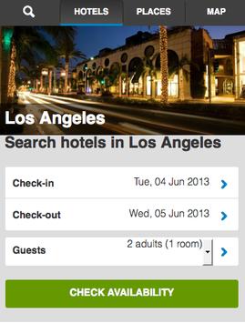 Los Angeles Hotels Booking poster