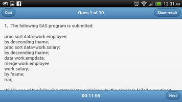 Base SAS Practice Pro-With Ads screenshot 2