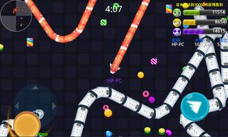 Happy greedy snake fight screenshot 1