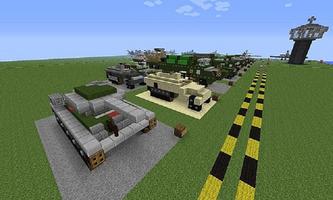 Mod Military Jeeps for MCPE Affiche