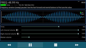 Sound Test for Android TV captura de pantalla 1