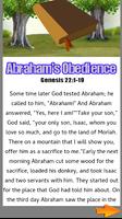 Bible Story : Abrahams Obedience capture d'écran 1