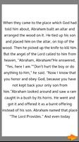 Bible Story : Abrahams Obedience capture d'écran 3