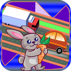 Bunny hop cross road 아이콘