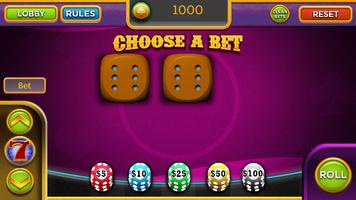 Roll Dice – Top Las Vegas 777 Casino Craps Game скриншот 2