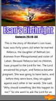Bible Story : Esaus Birthright capture d'écran 1
