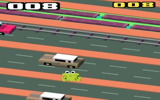 Frog jump cross road capture d'écran 2