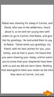 Bible Story : Nabal and Abigail screenshot 2