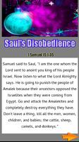 Historia de la Biblia: La desobediencia de Saúl captura de pantalla 1