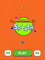 Splash jogos superiores Cartaz