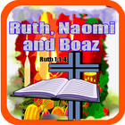 Historia de la Biblia: Rut y Boaz Naomi icono
