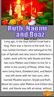 Historia de la Biblia: Rut y Boaz Naomi captura de pantalla 3