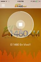 El 1480 AM Affiche