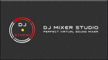 DJ Mixer Studio Affiche