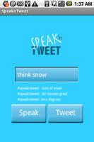 SpeaknTweet Lite पोस्टर