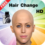 changing hairstyle photo icon