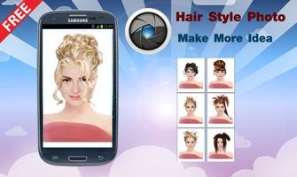 changing hairstyle photo اسکرین شاٹ 1