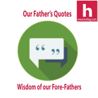 Our Father's Quotes أيقونة