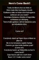 3 Schermata Theme Songs Lyric of Naruto