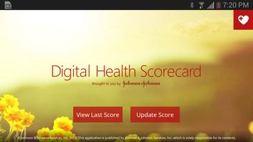 Digital Health Scorecard Affiche