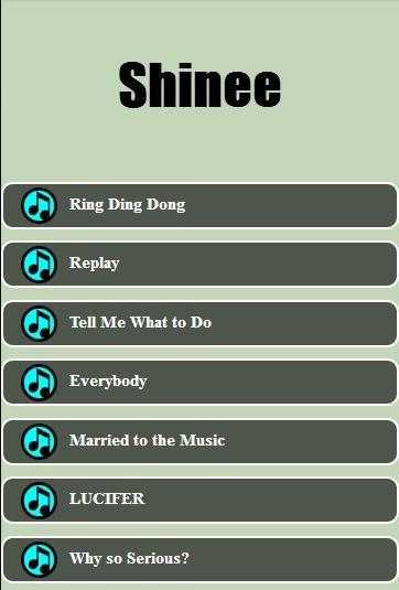 Shinee Music Lyrics For Android Apk Download