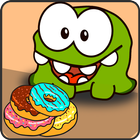 Hungry Lazy Green Frog: Feed Zeichen