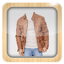 Man Leather Jacket Photo Suit APK