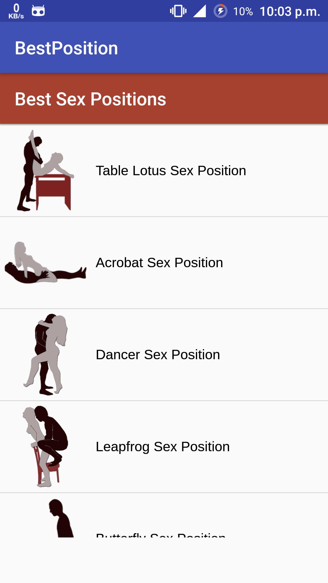 Sex Positions स्क्रीनशॉट 1.