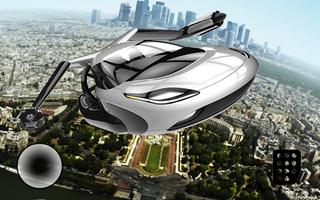 💸Real Flying 3D Car Simulator capture d'écran 2